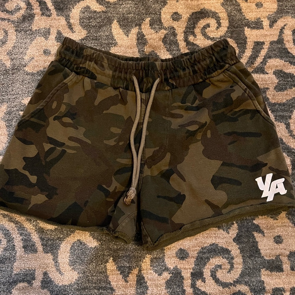 Young La Camouflage Shorts